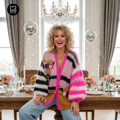 Berry Ocher cardigan