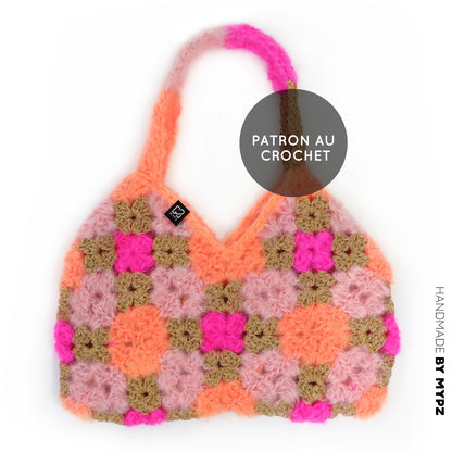 Crochet pattern - MYPZ Diamonds bag (ENG-NL-DE-FR-ES)