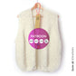 Breipatroon - MYPZ Chunky Teddy gilet Star No.10