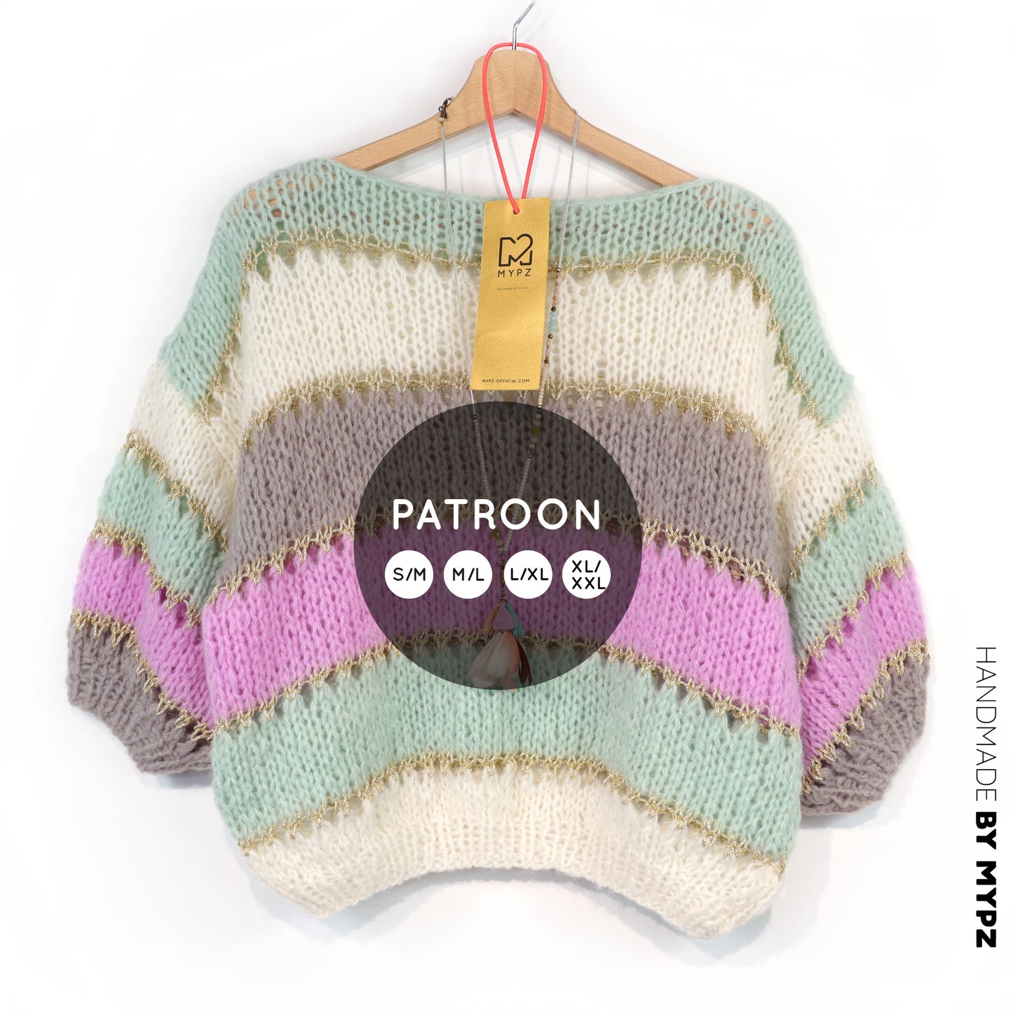 Breipatroon – MYPZ Light Alpaca Top Clouds No10 (ENG-NL-DE-FR)