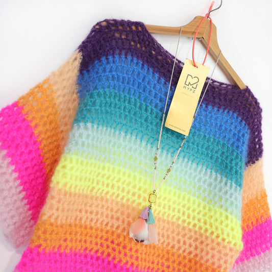 Patron de crochet – Haut arc-en-ciel au crochet MYPZ (ENG-NL-DE)