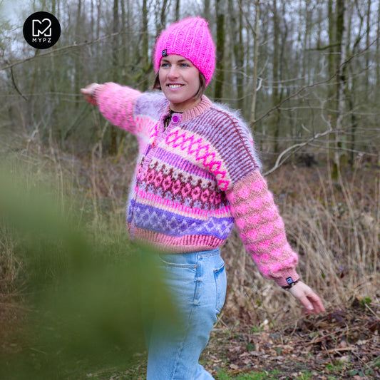 Knitting Kit – MYPZ Cardigan True Love No6 (ENG-NL-DE)