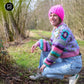 Haakpakket - MYPZ Granny square Mohair vest Purple-Candy (ENG-NL-DE)