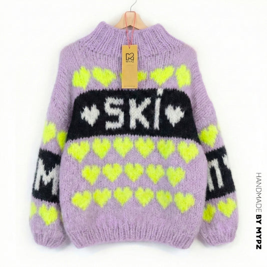 Breipakket – MYPZ Chunky Mohair Trui Ski Crush No.9 (ENG-NL-DE)