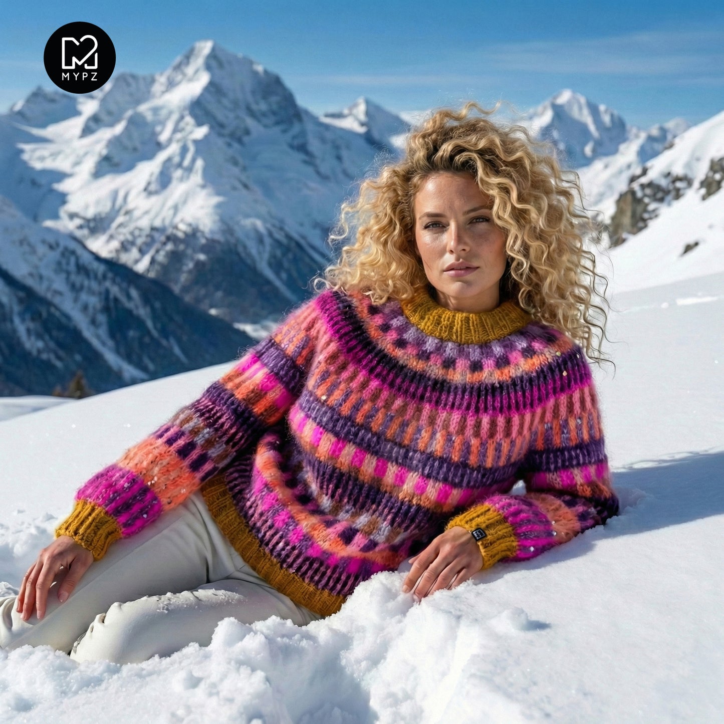 Knitting Kit – MYPZ top-down sweater Boho Firefly No6 (ENG-NL-DE)