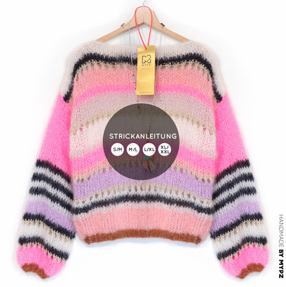 Breipatroon – MYPZ Basic Light Mohair Trui Alex N010 (ENG-NL-DE)