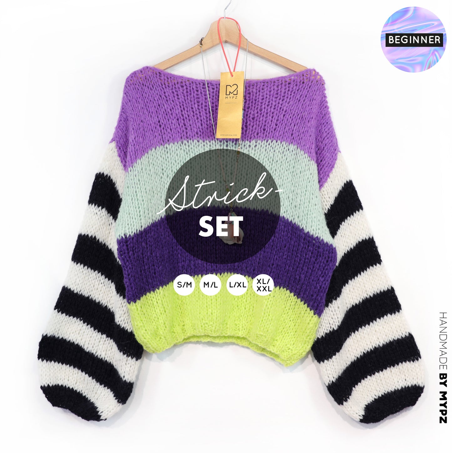 Breipakket – MYPZ  Light Alpaca Pullover Cloud Kiss No10 (ENG-NL-DE)