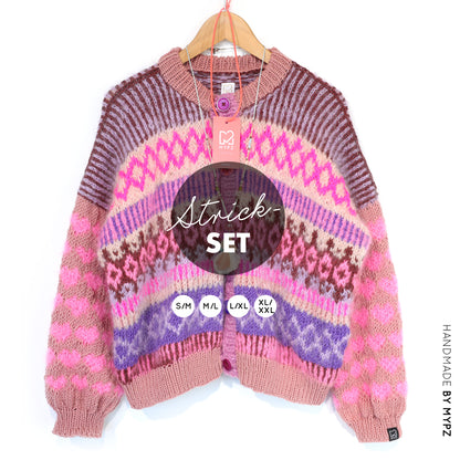 Knitting Kit – MYPZ Cardigan True Love No6 (ENG-NL-DE)
