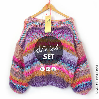 Breipakket – MYPZ Chunky Mohair Trui Paris No15 (ENG-NL-DE)