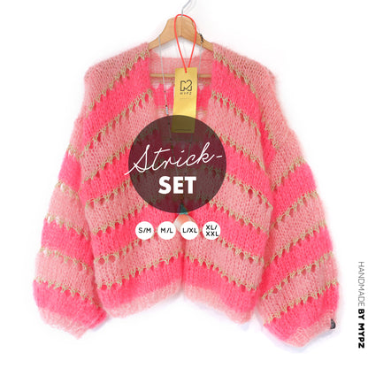 Breipakket – MYPZ kort Light Mohair Vest Summerflow No10 (ENG-NL-DE)