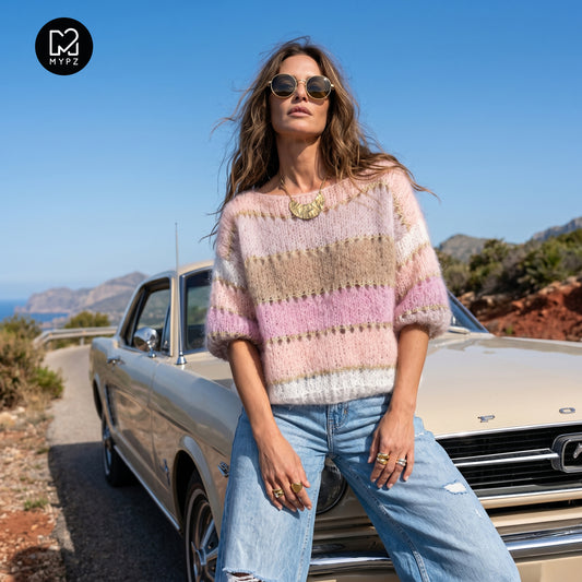 Breipakket – MYPZ Light Mohair top Beige No10 (ENG-NL-DE)