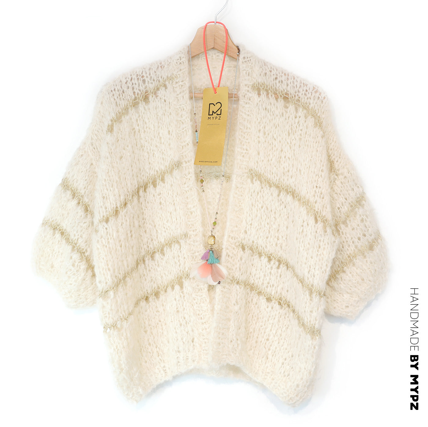 Knitting kit – MYPZ Light Alpaca Cardigan Morning Meadow No10 (ENG-NL-DE)