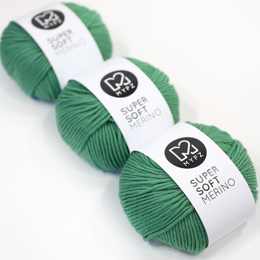 MYPZ Super Soft Merino - Green