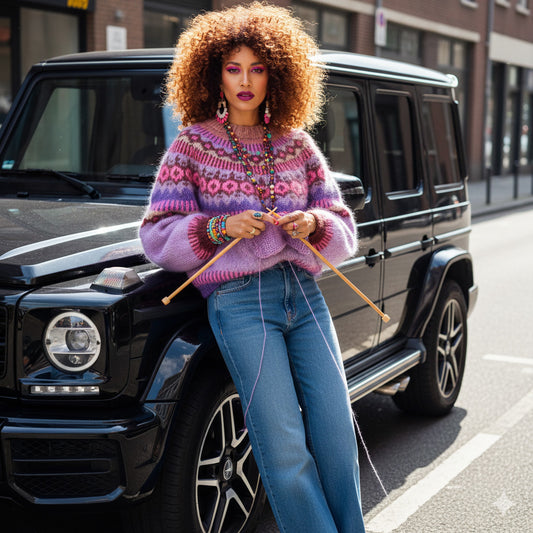 Breipatroon – MYPZ top-down trui True Love No6 (ENG-NL)