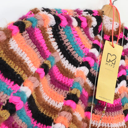 Haakpatroon - MYPZ Boho omslagdoek (ENG-NL-DE-FR-ES)