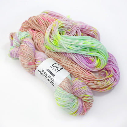 MYPZ Hand-dyed 100% Aran Merino Wool – Beach