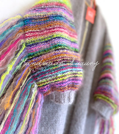 MYPZ festival cardigan light grey