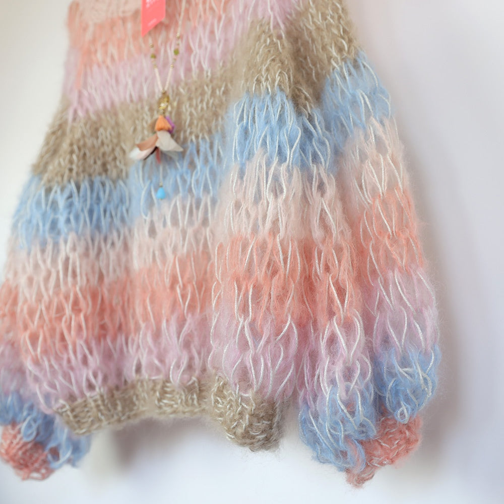 MYPZ knitting kit Club pullover Pastel no15