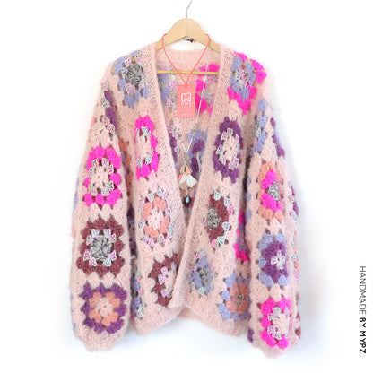 Crochet kit - MYPZ Granny square bomber cardigan Rosalie (ENG-NL)