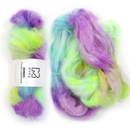 MYPZ Chunky kidmohair – hand-dyed Island