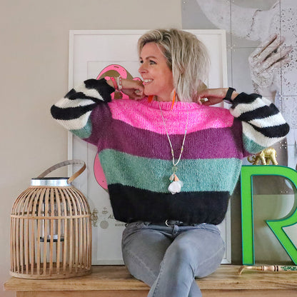 Breipatroon – MYPZ basic rondgebreide trui Bloom No6 (ENG-NL)