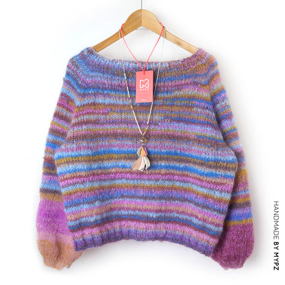 Breipatroon – MYPZ basic rondgebreide trui Bloom No6 (ENG-NL)