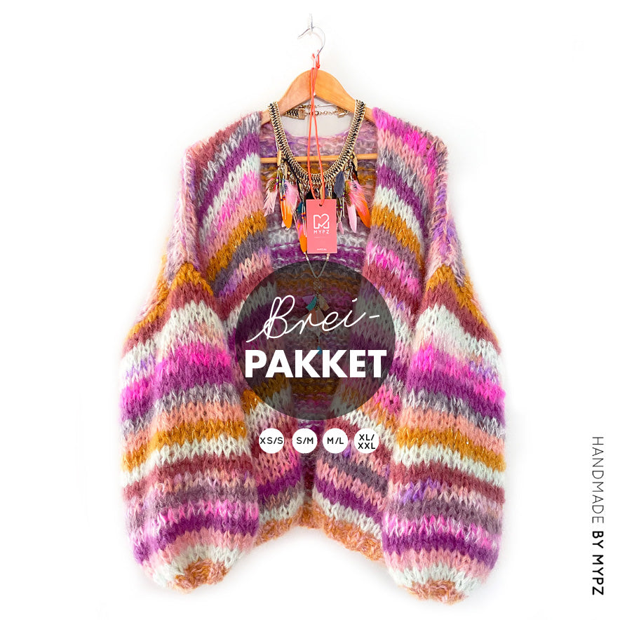 Breipakket – MYPZ Chunky Mohair Vest Elise No.15 (ENG-NL)
