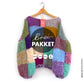Knitting Kit – Chunky Patchwork Pullover Ivy No.15 (ENG-NL)