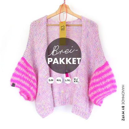 Breipakket – MYPZ short Alpaca-Mohair Vest Adorable No10 (ENG-NL)