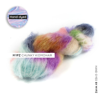 MYPZ Chunky kidmohair – hand-dyed Vivienne