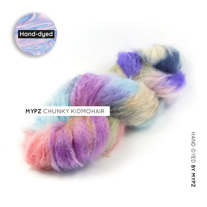 MYPZ Chunky kidmohair – hand-dyed Vivienne