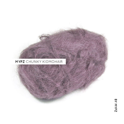 MYPZ chunky kidmohair Dark brown