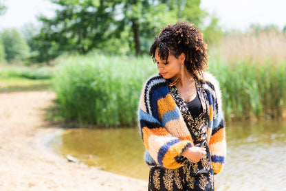 Knitting Kit – MYPZ Chunky Mohair Cardigan Faith No.15 (ENG-NL)