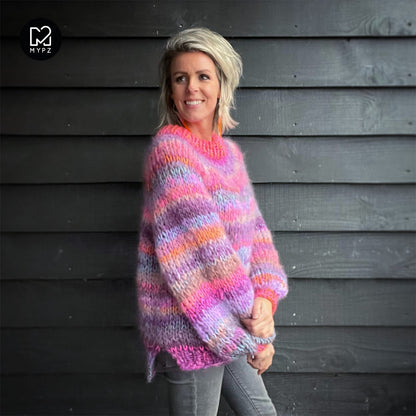 Breipatroon – MYPZ Chunky top-down trui Majestic No.15 (ENG-NL)