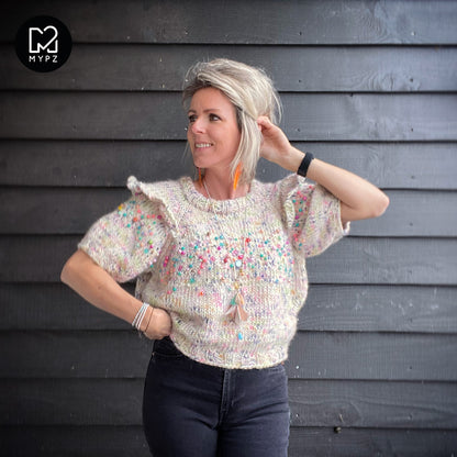 Breipakket– MYPZ top-down ruffle top Alpaca Beads No6 (ENG-NL)